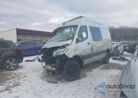2024 Mercedes-Benz Sprinter 2500 Standard Roof 4-Cyl Diesel Ho из США, поврежденный, VIN W1W4NBVY5RP644115
